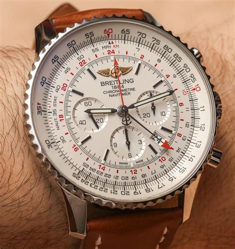 breitling navitimer gmt 48mm review